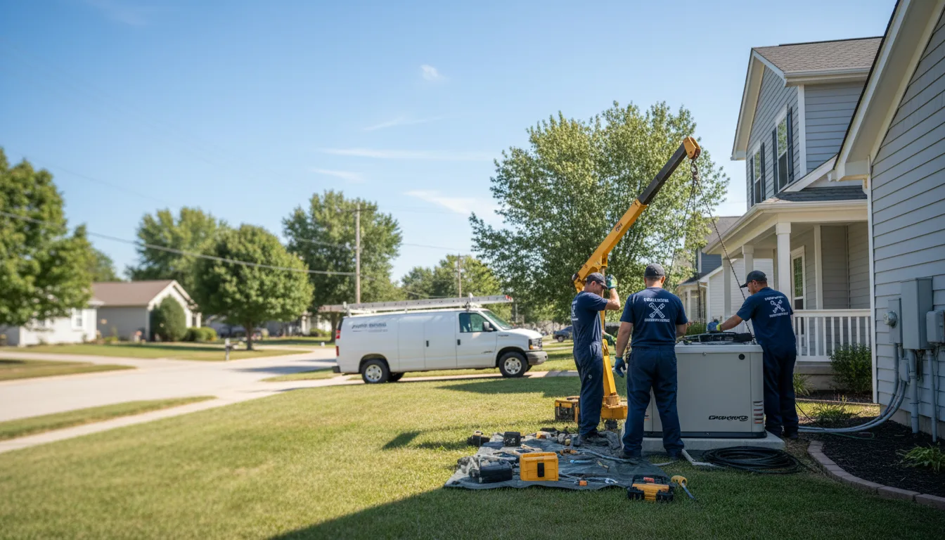 Generator Installation in Grundy Center, IA near me